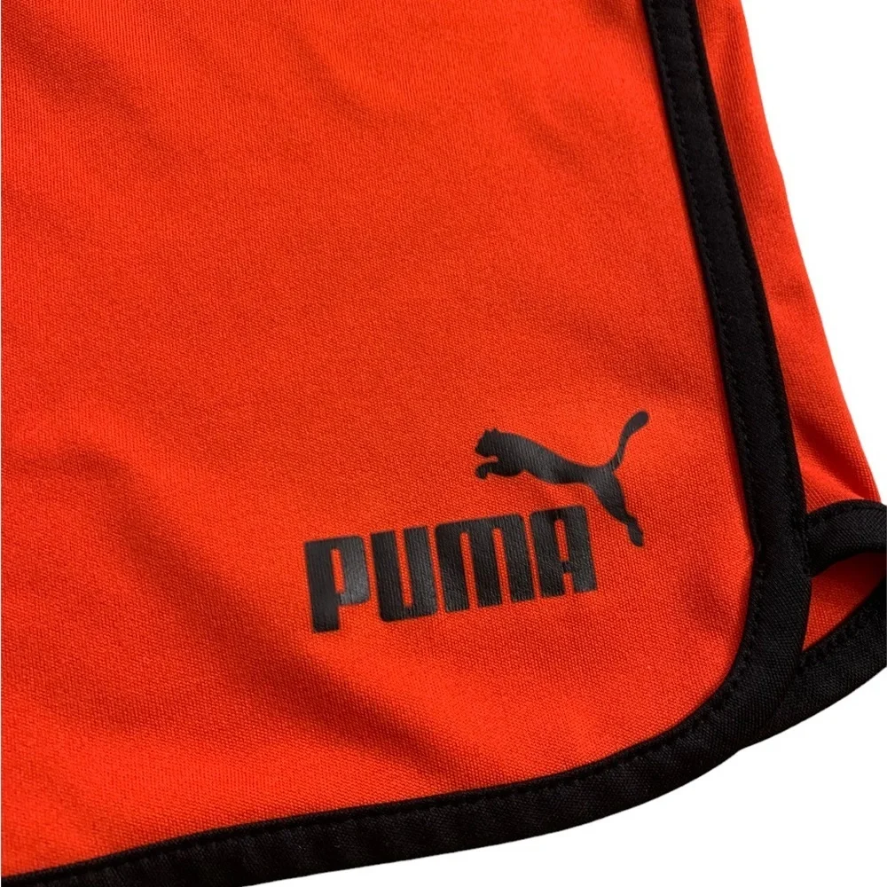 Puma | 2-Piece Short T-Shirt Set Black & Red Athletic Gear Sports Wear M - Picture 5 of 9